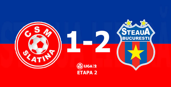 CSA Steaua București vs CSM Slatina rezultate live, H2H și echipe