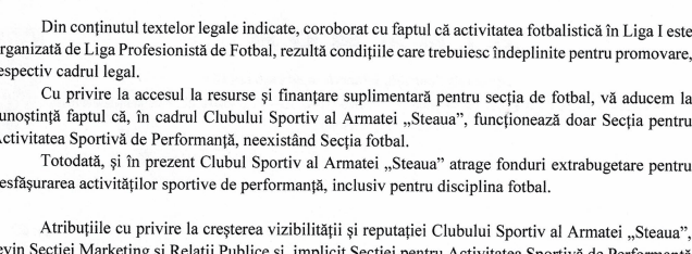 confirmare sectia de fotbal a stelei nu se poate privatiza