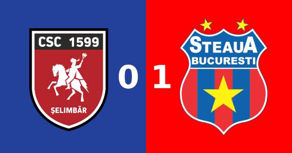 csc șelimbăr steaua bucurești 0-1