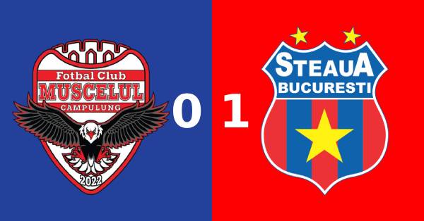 muscelul câmpulung steaua bucurești 0-1